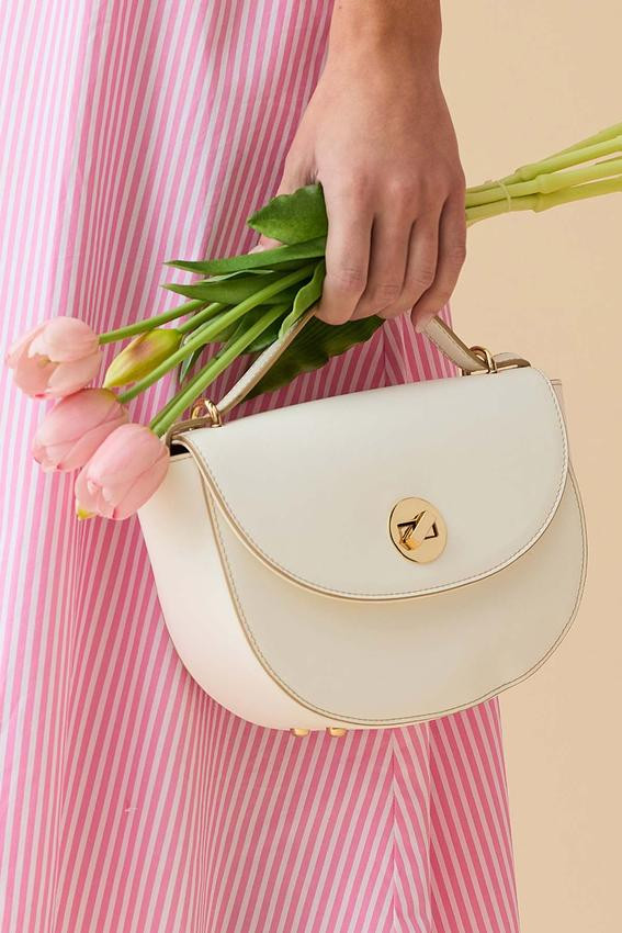 Southern Charm Structured Saddle Crossbody | Cato Fashions