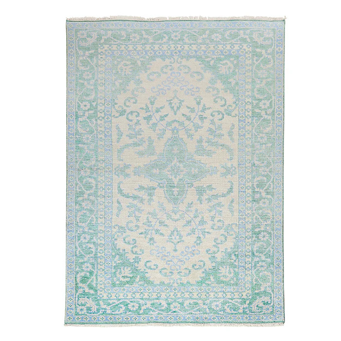Simone Rug in Mint | Hand-Knotted Persian Rug | Caitlin Wilson | Caitlin Wilson Design