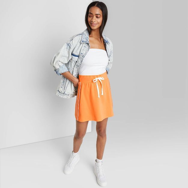 Women's Knit Tennis Mini A-Line Skirt - Wild Fable™ | Target