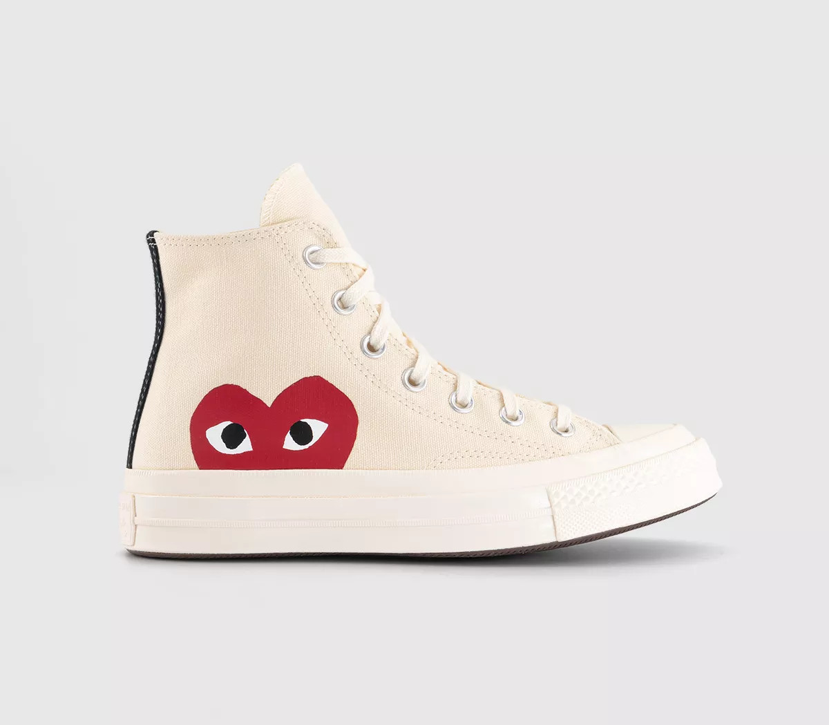 Comme Des Garcons Ct Hi 70s X Play Cdg Trainers Beige - Unisex Sports | Offspring (UK)
