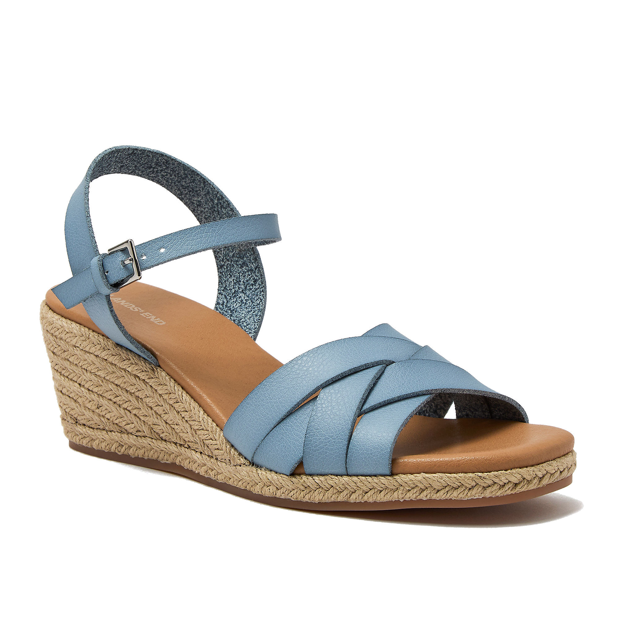 Women's Espadrille Wedge Sandals | Lands' End (US)