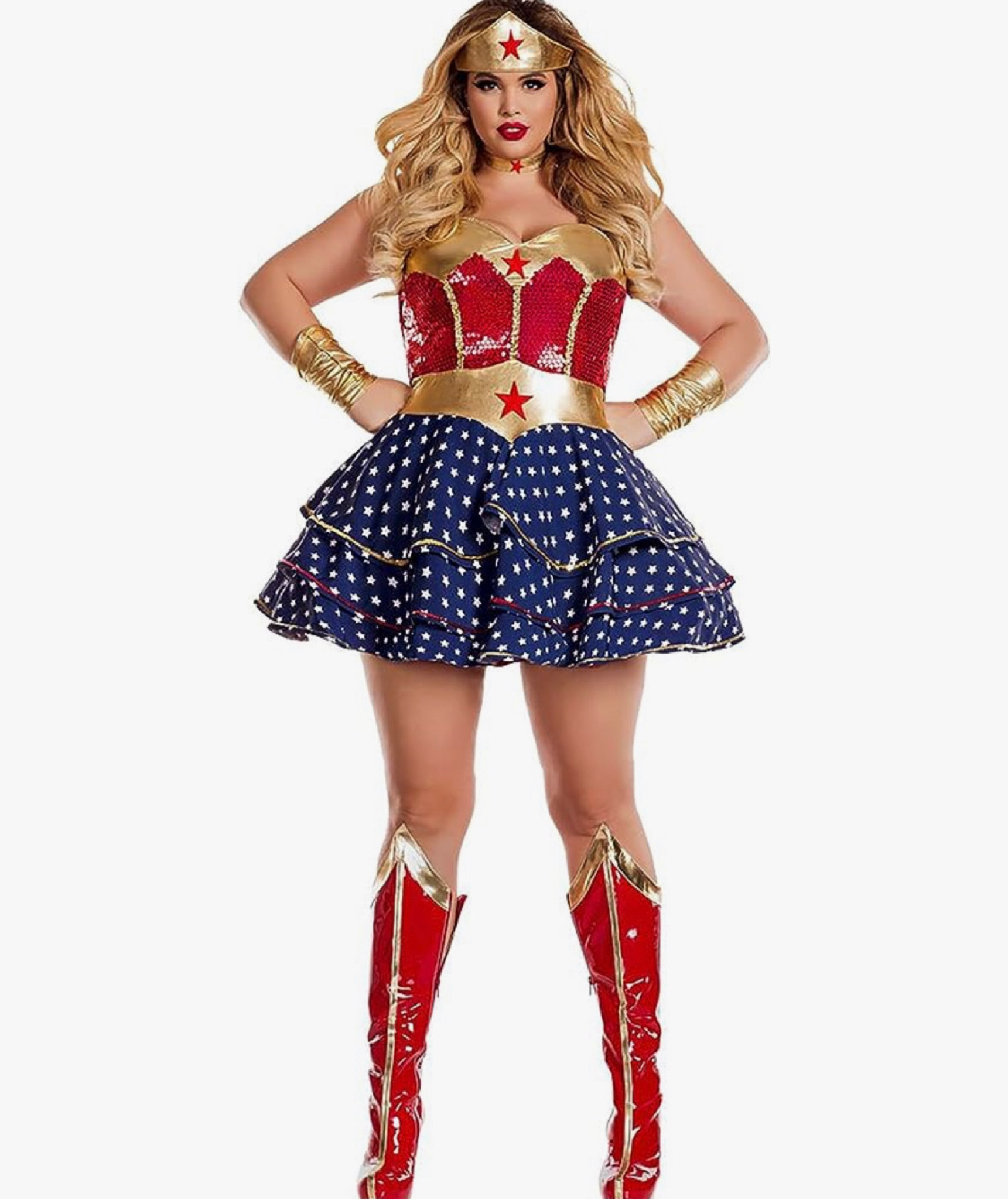 Plus Size Wonder Woman Halloween Costume 

#LTKHalloween #LTKplussize