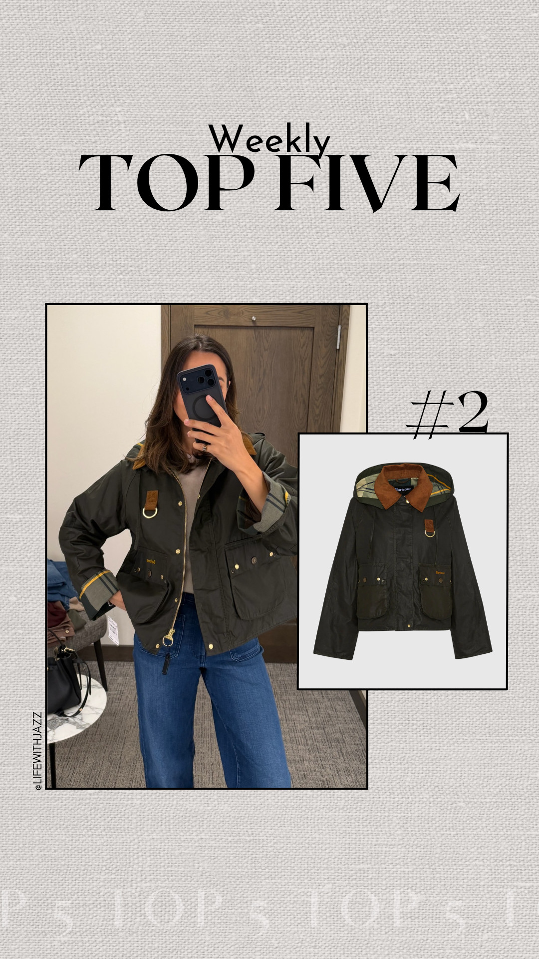 #2 bestseller this week: barbour jacket 

beautiful quality designer jacket, still in-stock for the nsale (ends 8/9)

fall jacket / designer jacket / elevated finds

#LTKSeasonal #LTKSaleAlert