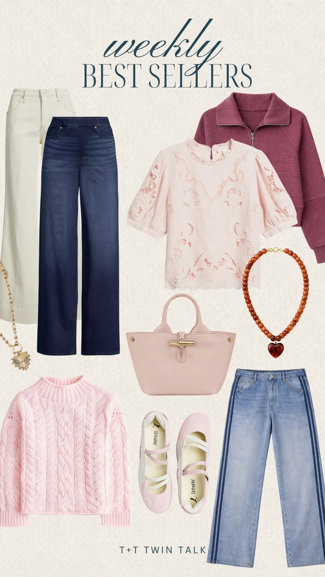 Weekly best sellers are here! Everyone is loving the dark wash lands end denim jeans! We also have two necklaces that made the list this week which are great additions to your jewelry collection! 

#LTKSeasonal #LTKMidsize #LTKOver40