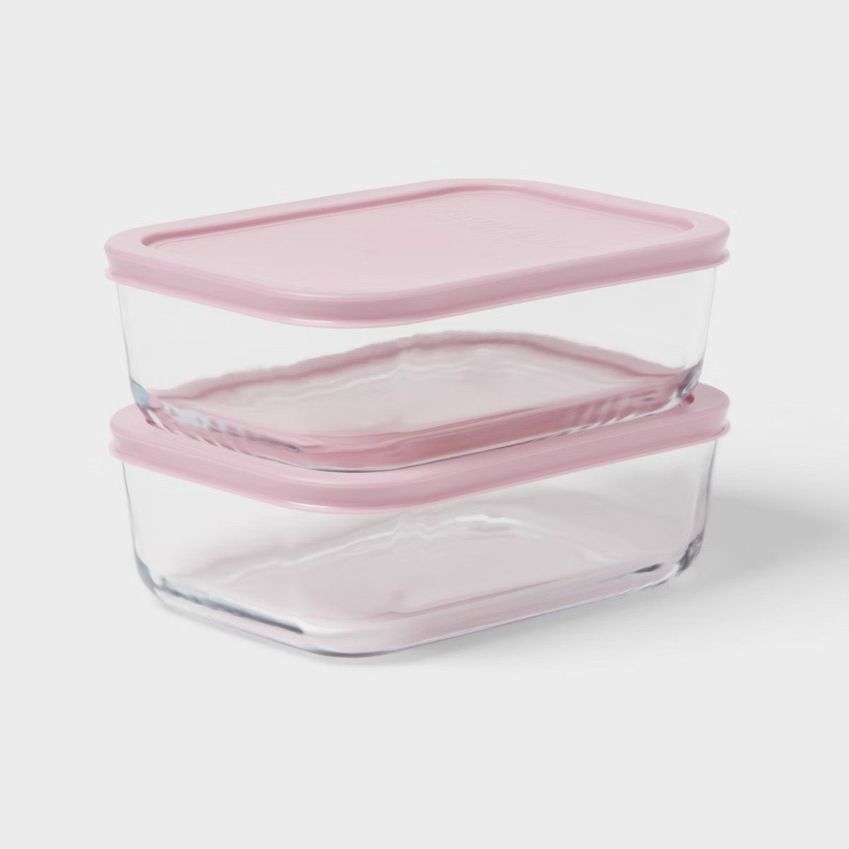 2pk Glass Rectangular Food Storage Container Set - Room Essentials™ | Target