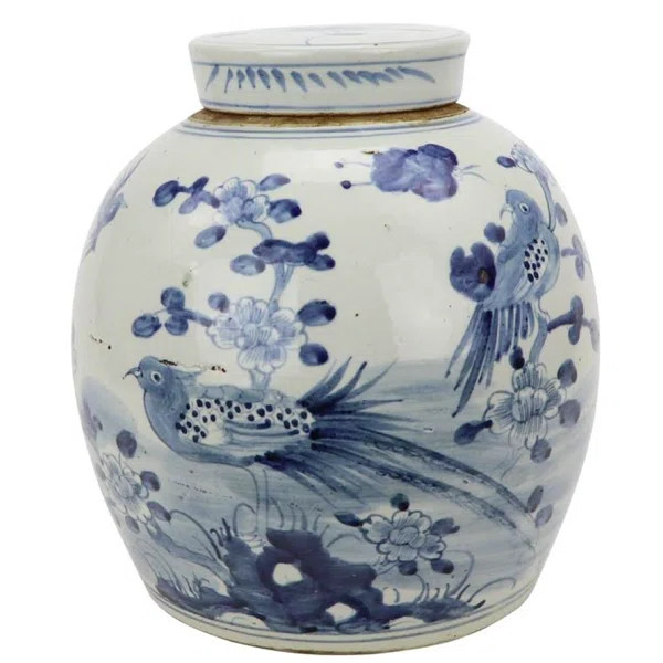 Handmade Porcelain China Ginger Jar by The Enchanted Home | Perigold