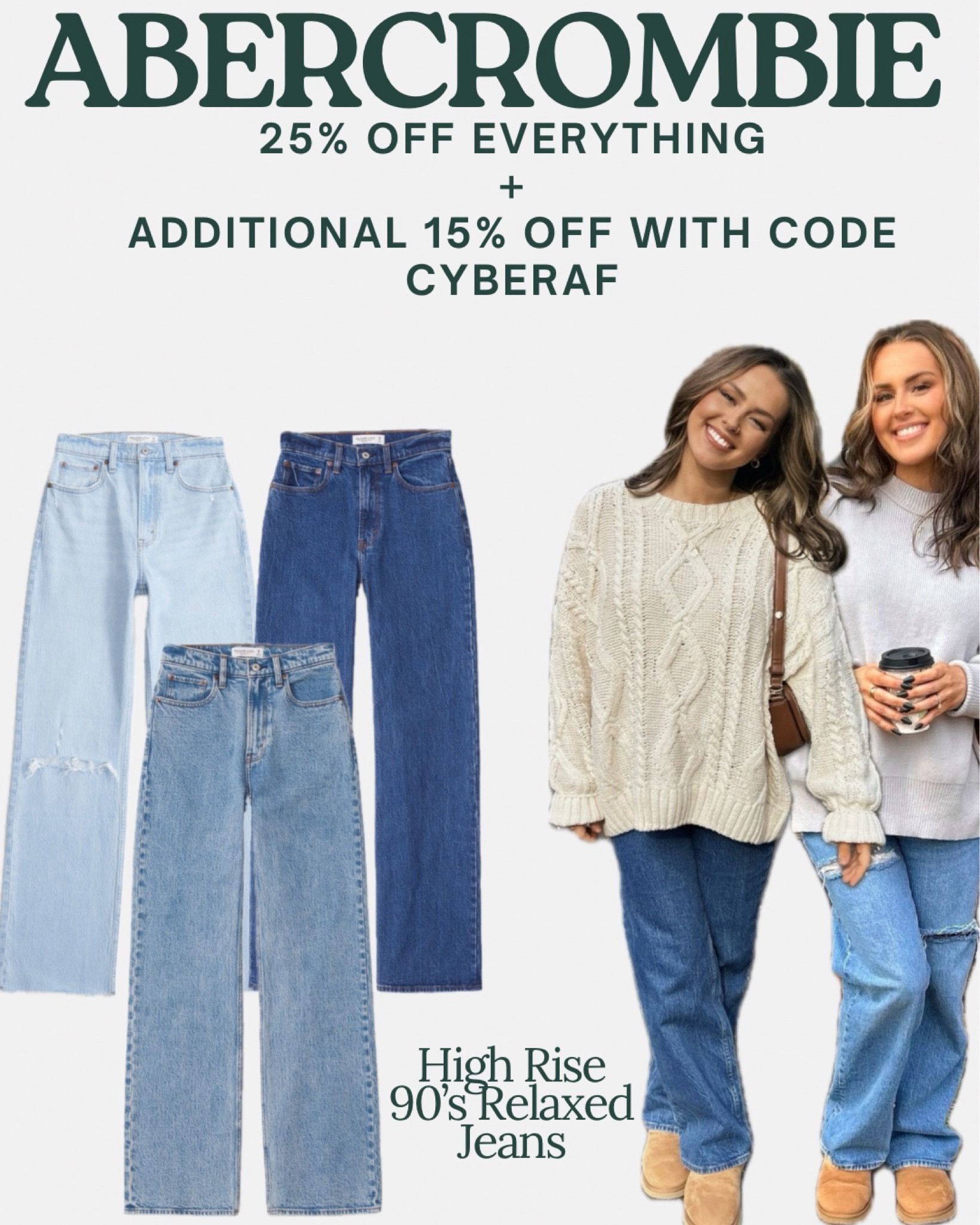 my all time FAVORITE denim!! size down for a snugger fit, or stay TTS for a roomy fit! the perfect amount of baggy 🫶

#LTKCyberWeek #LTKHoliday #LTKGiftGuide