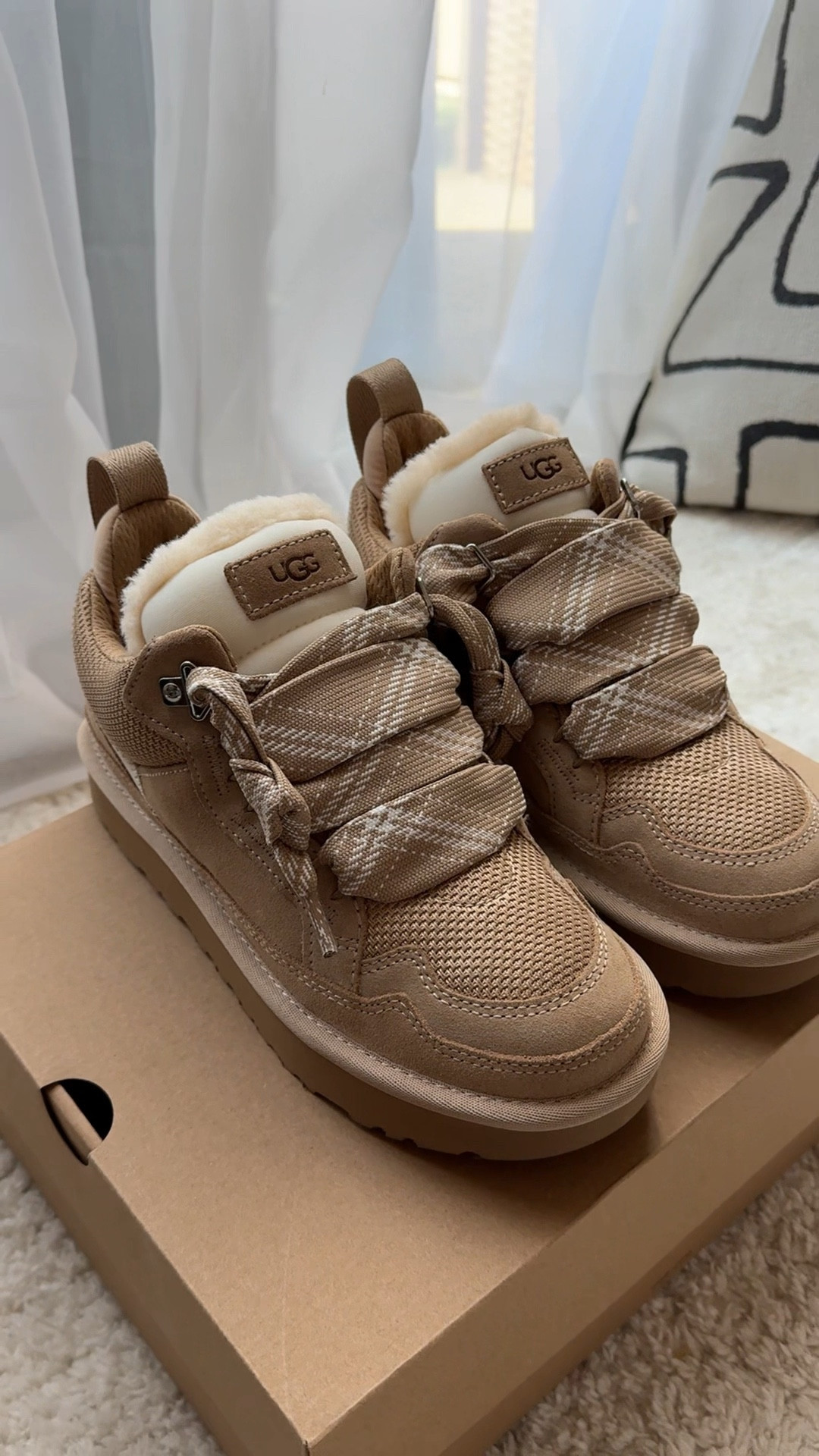 Ugg Sneakers - Sand - Fall Shoes - Winter Shoes - Winter Boots