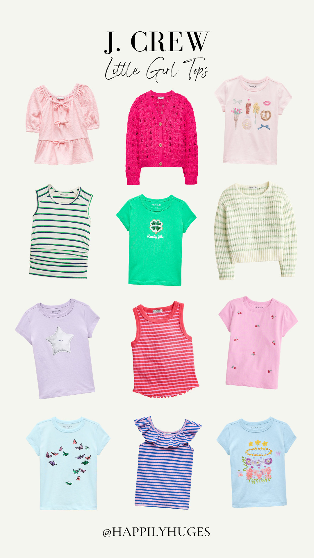 From playdates to outings, find the cutest little girls’ tops from J.Crew, check these out!  

 #LTKKids