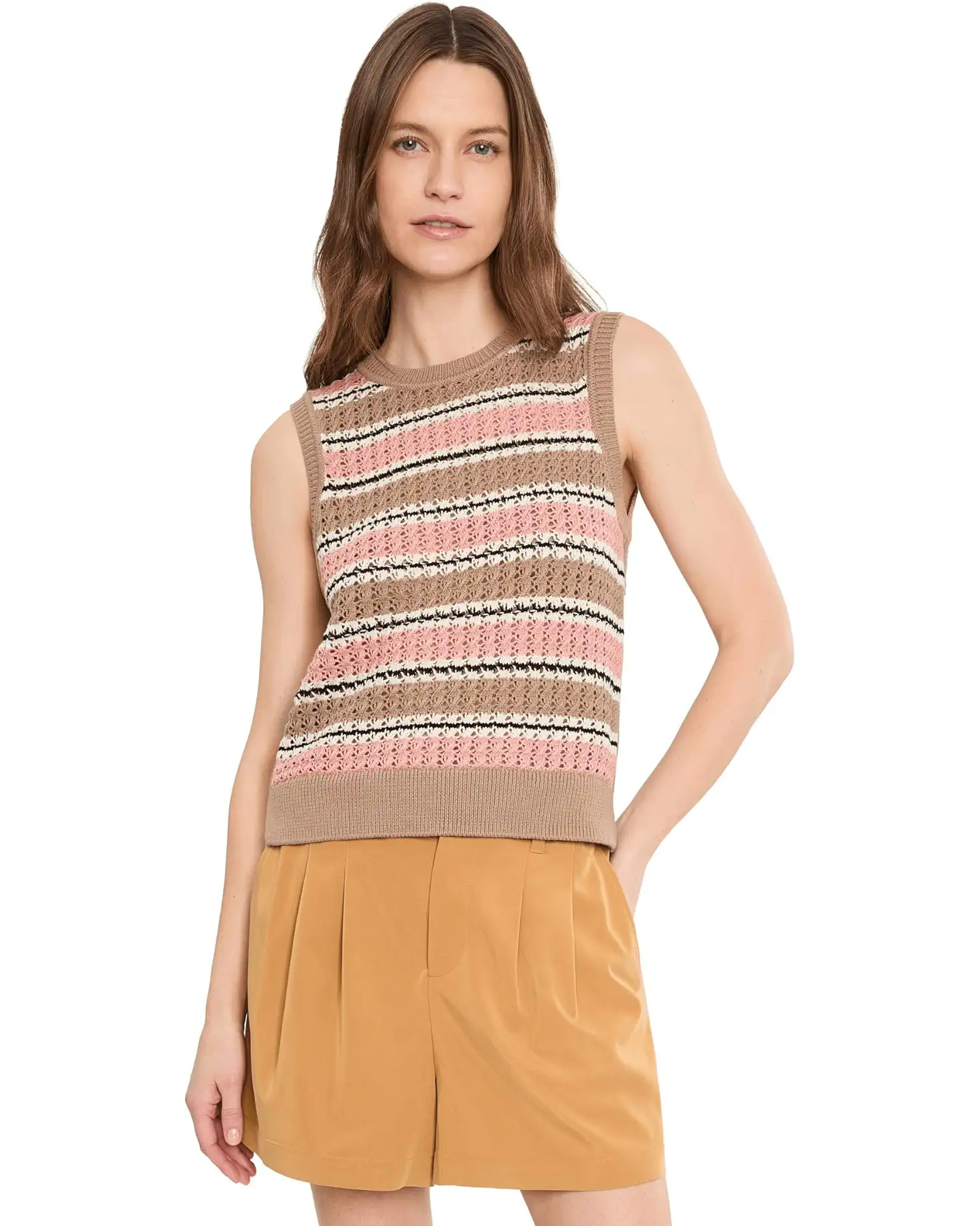Women's Varley Deeley Stripe Stitch Tank | Zappos