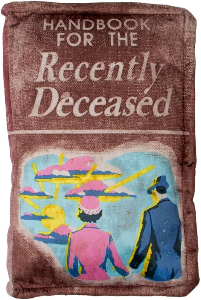 Beetlejuice For The Recently Deceased Book Bedding Super Soft Plush Decorative Throw Pillow, 14 i... | Amazon (US)
