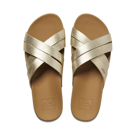 Reef Women s Sandals Cushion Spring Bloom Champagne 6 | Walmart (US)