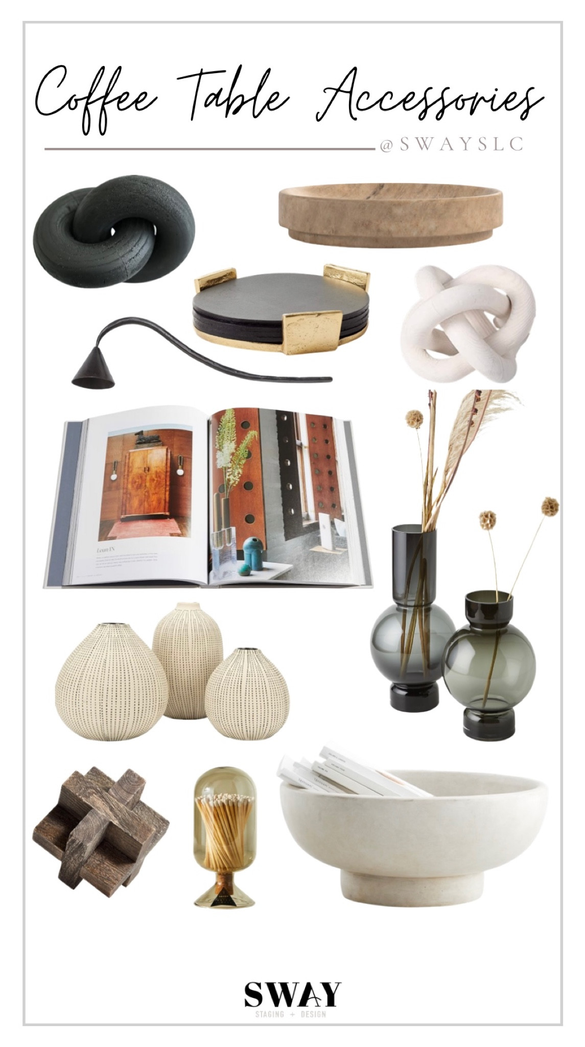 Coffee table accessories 🖤

#LTKhome #LTKsalealert #LTKstyletip