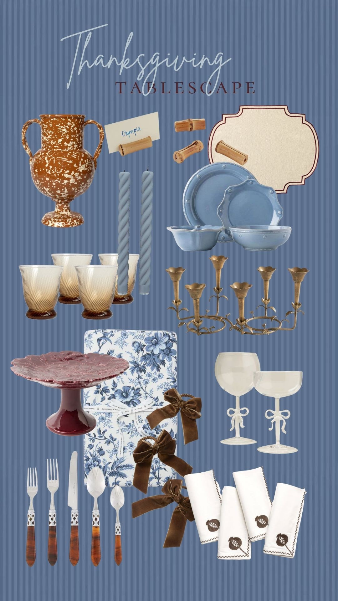 Thanksgiving tablescape