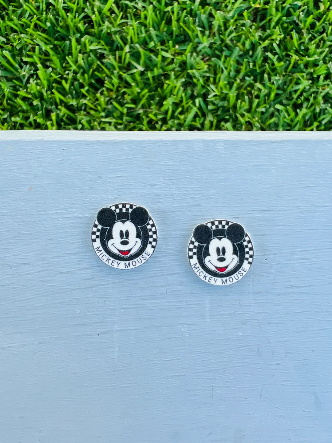 Retro Mouse Earrings/80s & 90s Disney/Handmade/Stud Earrings/Nickel Free/Hypoallergenic | Etsy (US)
