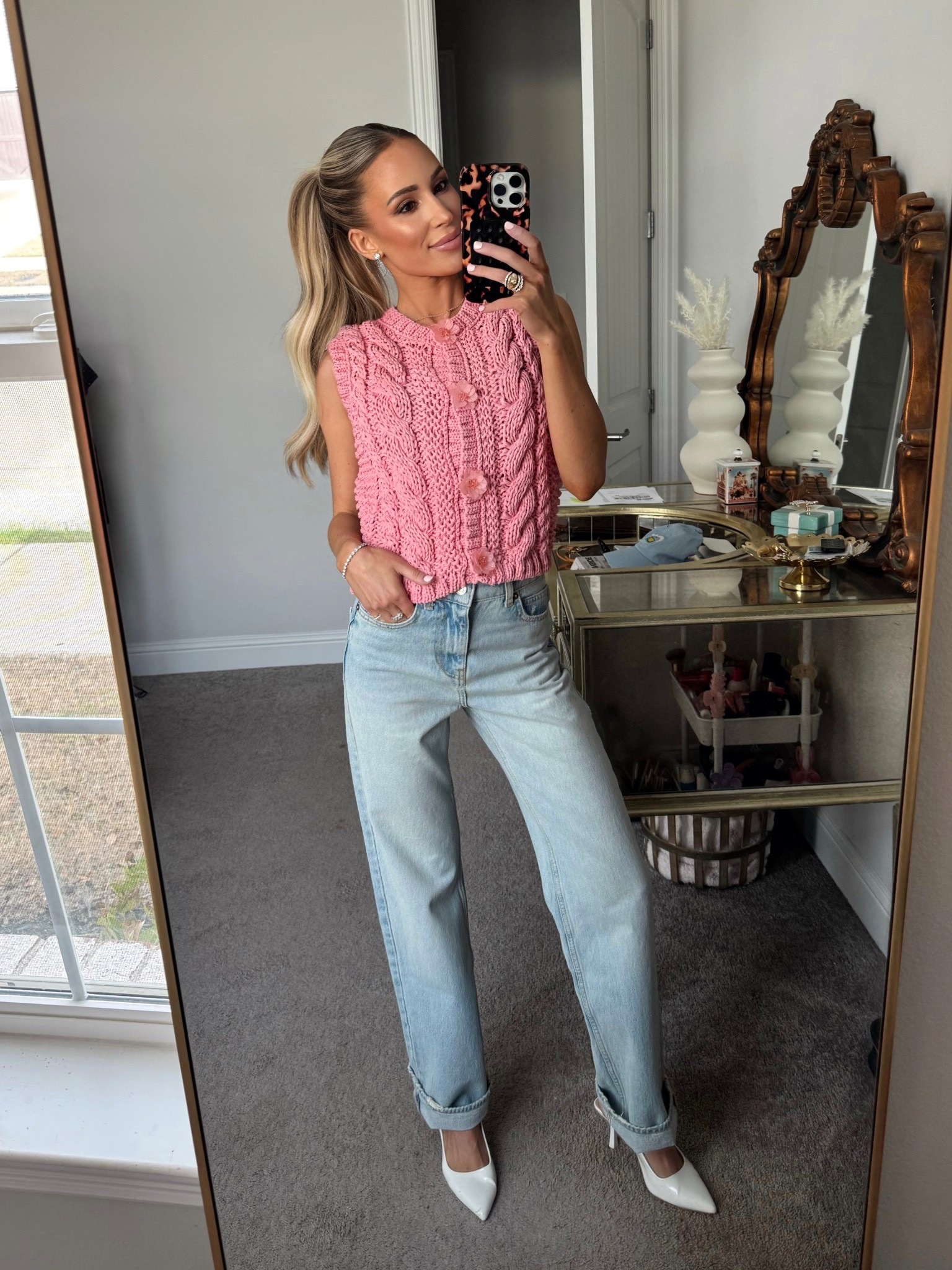 THIS TOP!!! The cutest for spring and under $50 🌸 

Zara finds. Ootn. Spring outfit. Jeans. Gno outfit. Outfit idea. Ootd. Outfit inspo. Spring style. Denim  

#LTKFindsUnder50 #LTKFindsUnder100