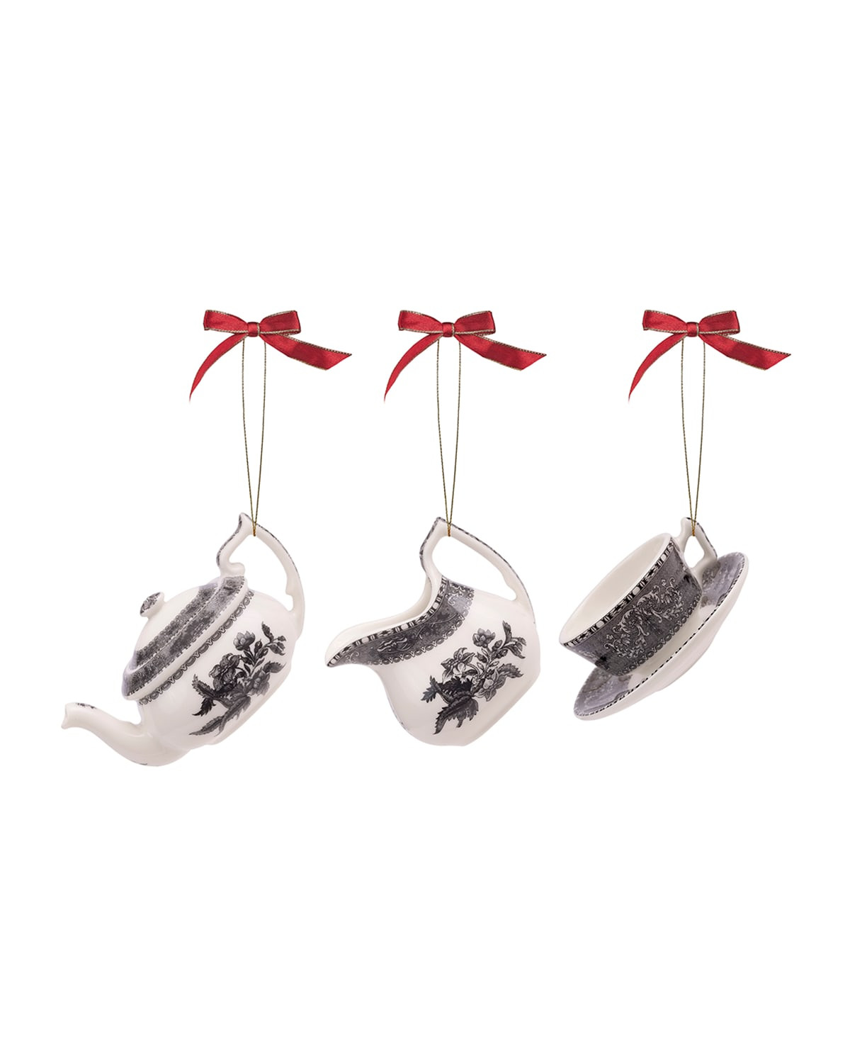 Spode Heritage Tea Set Ornaments, Set of 3 | Horchow