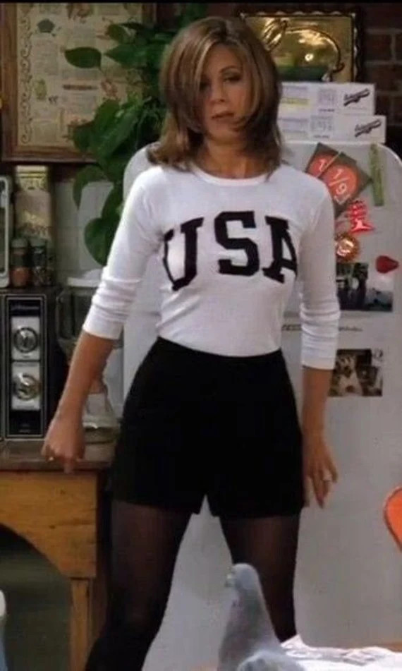 Rachel Green USA Long Sleeve Friends Merch - Etsy | Etsy (US)