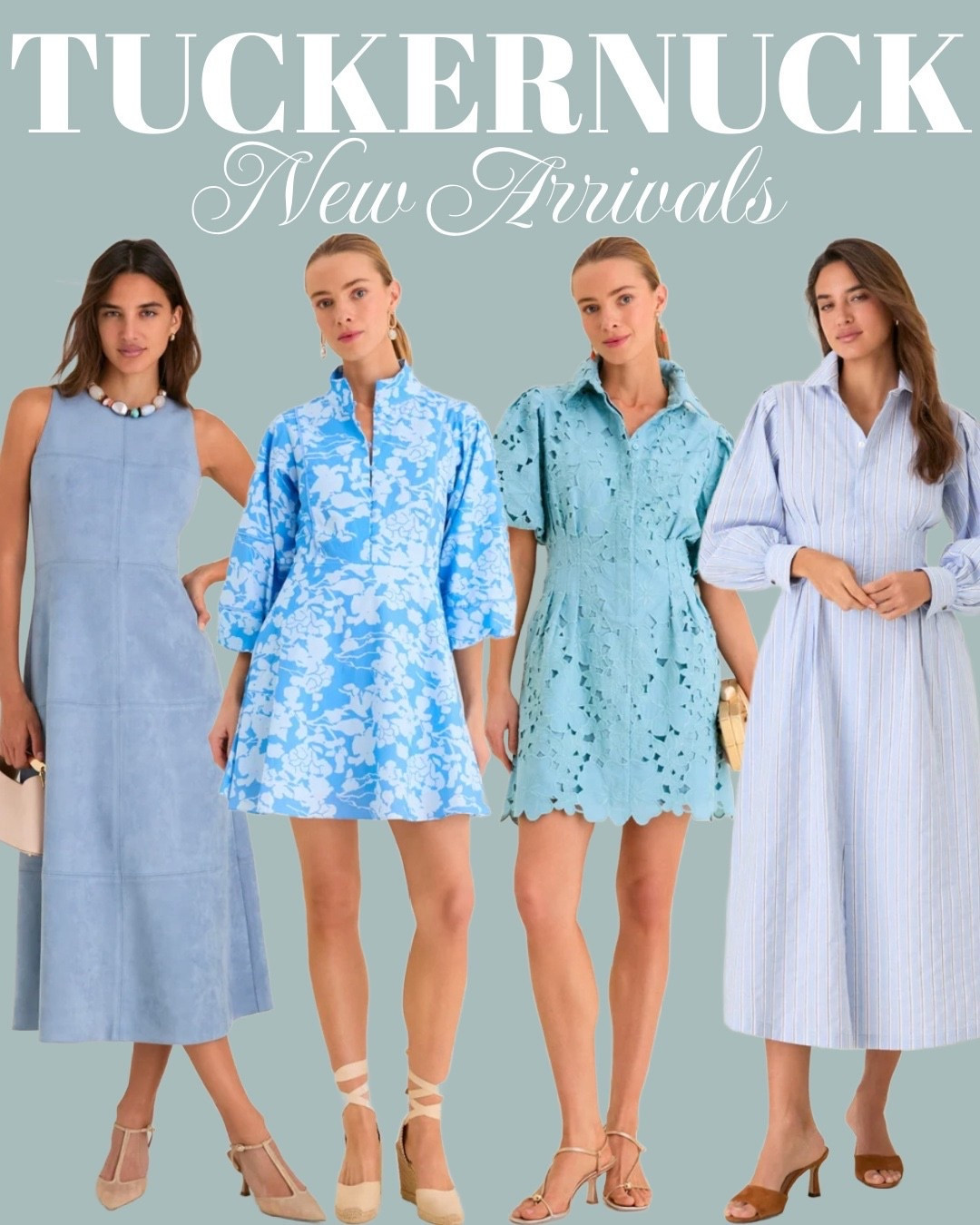 New arrivals at Tuckernuck! Use code: YOUROCK for 20% off!

Shower dress, wedding guest dress, Easter dress, spring dress, vacation dresss

#LTKSeasonal #LTKWedding #LTKootd