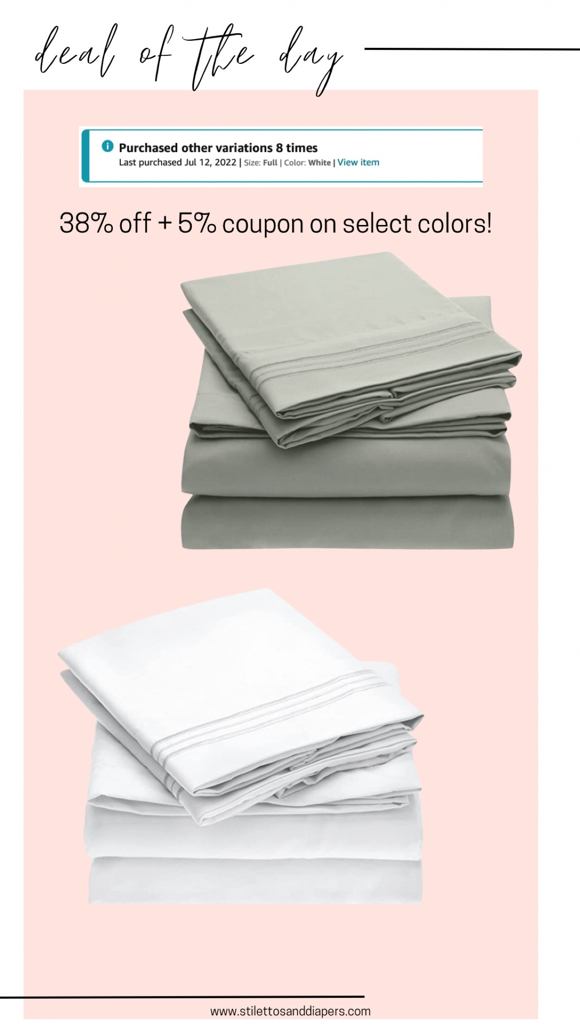 The BEST sheets on sale! 

#LTKhome