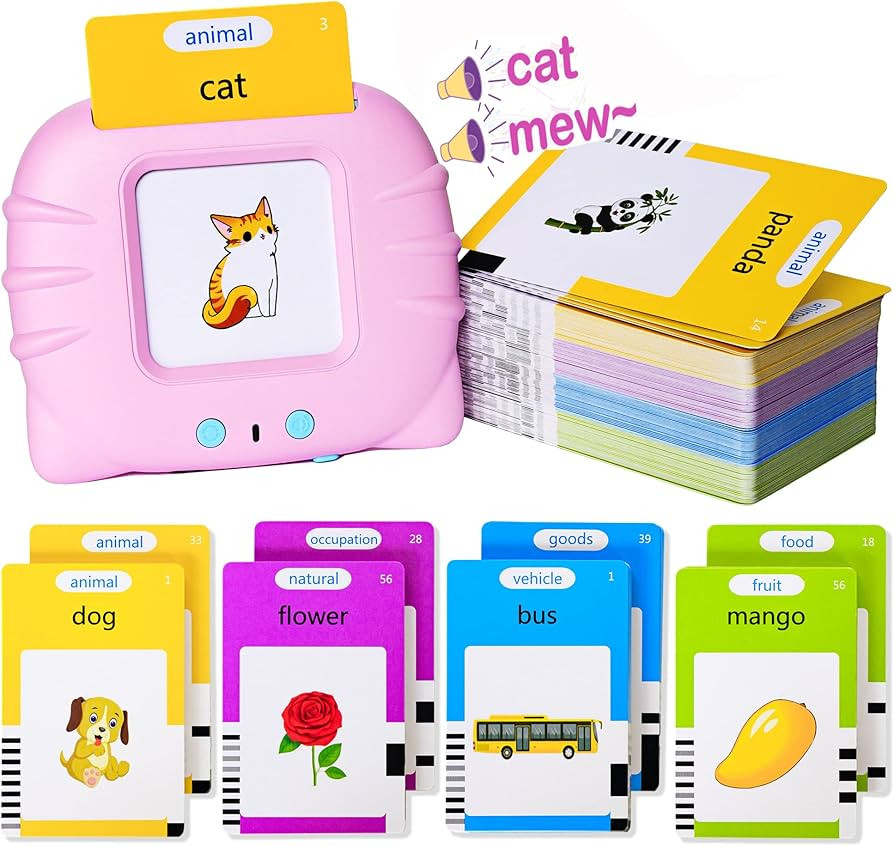 Talking Flash Cards Early Educational Toys for 3 4 5 6 Year Old Baby Boys Girls, Preschool Learni... | Amazon (UK)