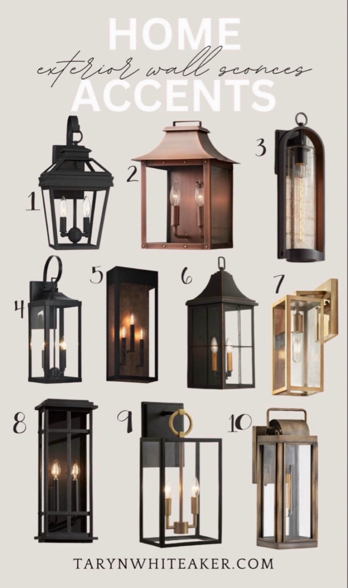 The right exterior lighting can completely transform your home’s curb appeal. From classic lantern styles to modern silhouettes, these timeless wall sconces add character, warmth, and a polished finishing touch.

#LTKSeasonal #LTKHome