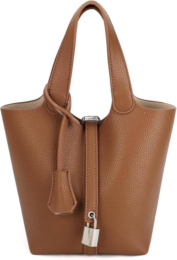 Bucket Bags and Purses For Women Drawstring Top Handle Shoulder Handbags with 2 Detachable Straps... | Amazon (CA)