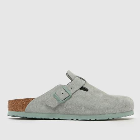 Womens Light Grey BIRKENSTOCK Boston Clog Sandals | schuh | Schuh