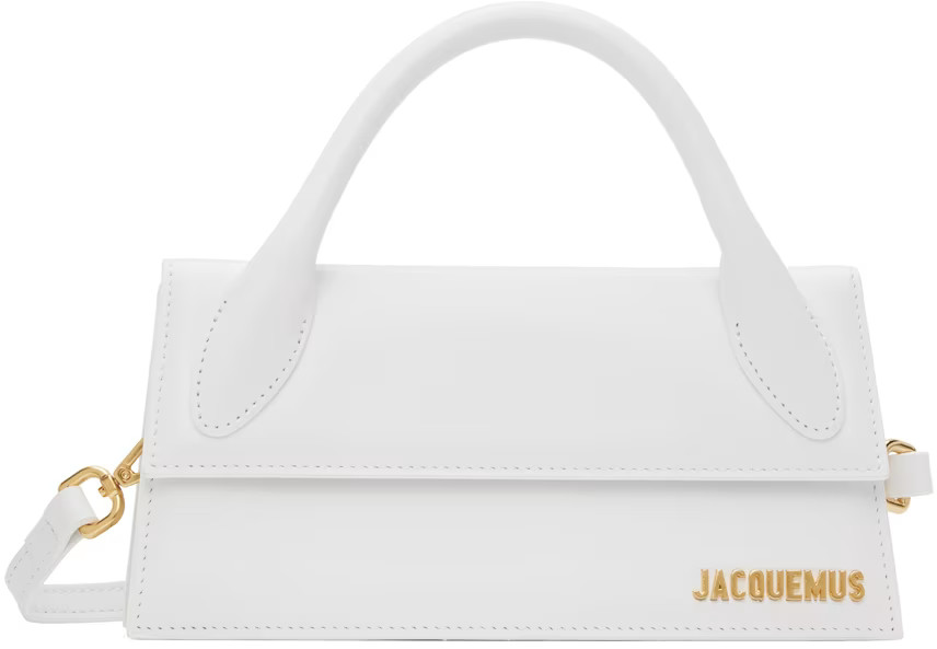 White 'Le Chiquito Long' Bag | SSENSE
