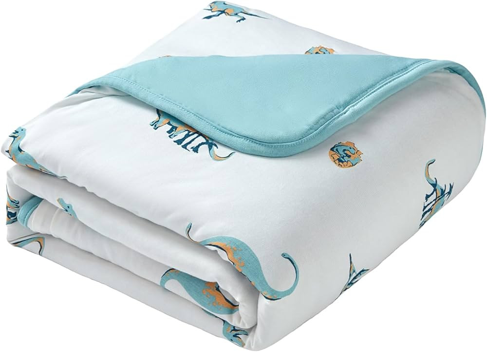 BubblePanda Rayon Made from Bamboo Baby Blanket for Boys Girls Neutral Soft Crib Blanket Toddler ... | Amazon (US)