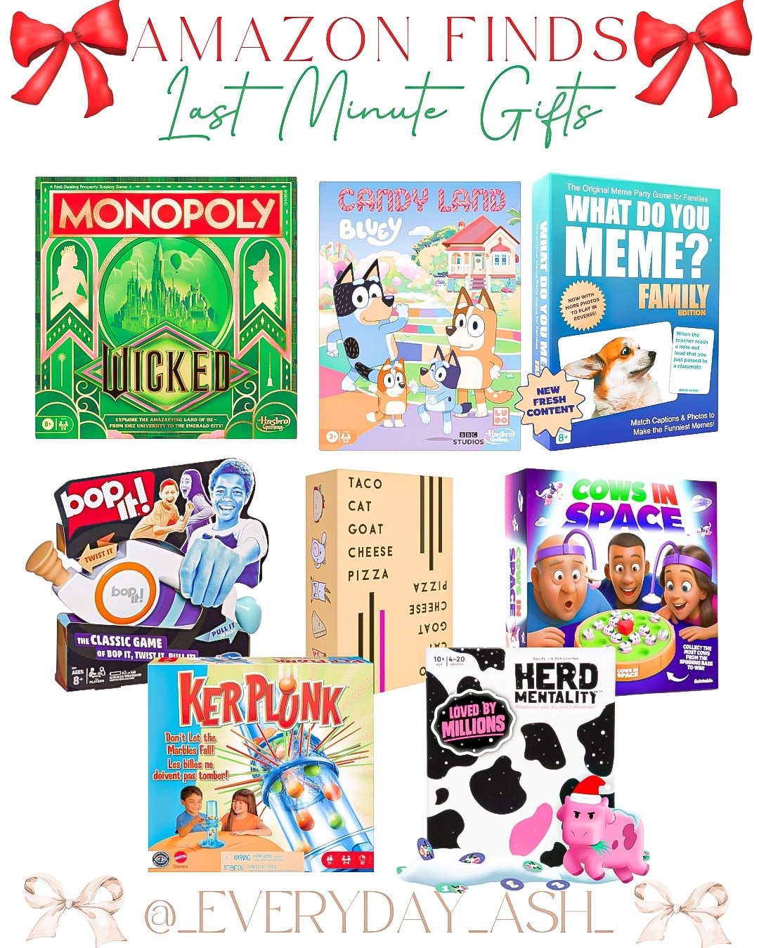 Amazon // games for families 🎄❤️

Arrives before Christmas 

Games for families, gifts for families, gifts for kids 

#LTKGiftGuide #LTKHoliday #LTKKids