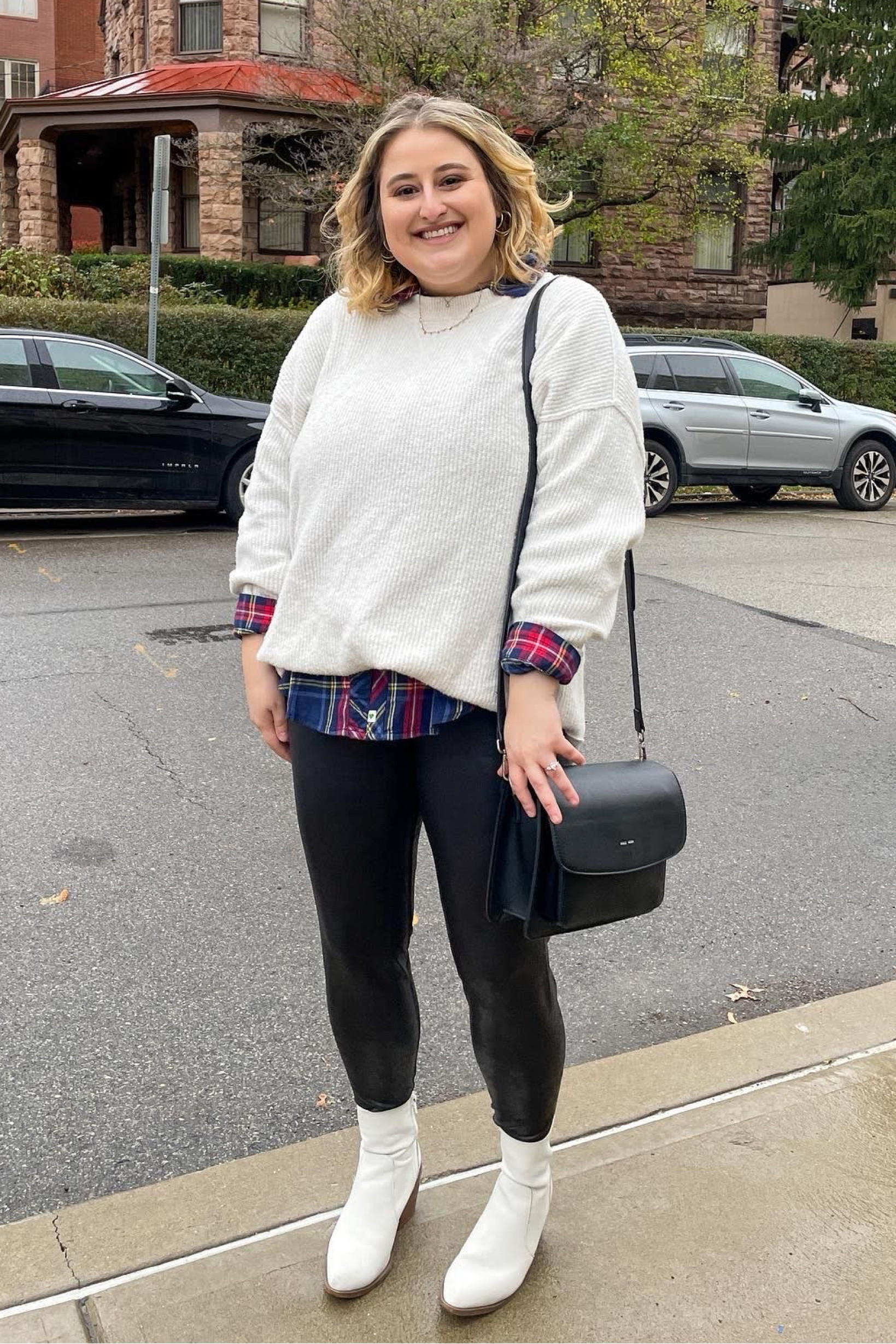 I’ve been wanting to spice up my “minimalist” wardrobe so this little flannel under a sweater moment was born. I love!!! 

#LTKstyletip #LTKmidsize