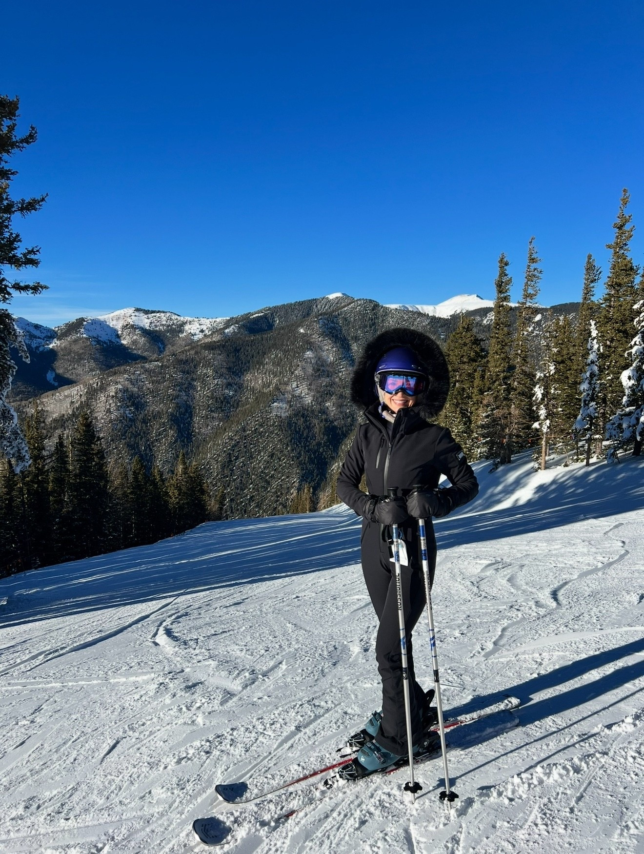 Favorite one piece ski outfit✨ perfect layered with warm base layers for a day on the slopes! 

#LTKTravel #LTKPetite #LTKActive