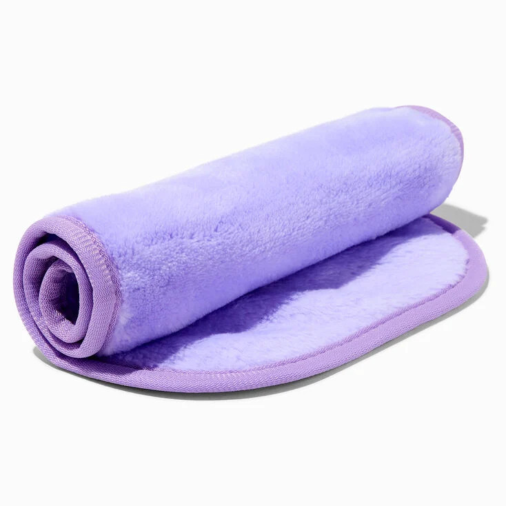 Purple Reusable Makeup Remover Cloth | Claire's (UK)