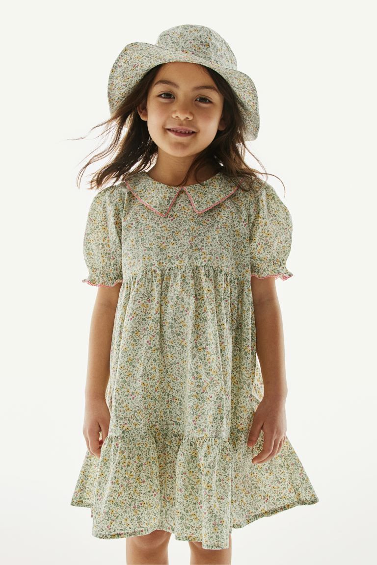 Floral-patterned Cotton Dress | H&M (US + CA)