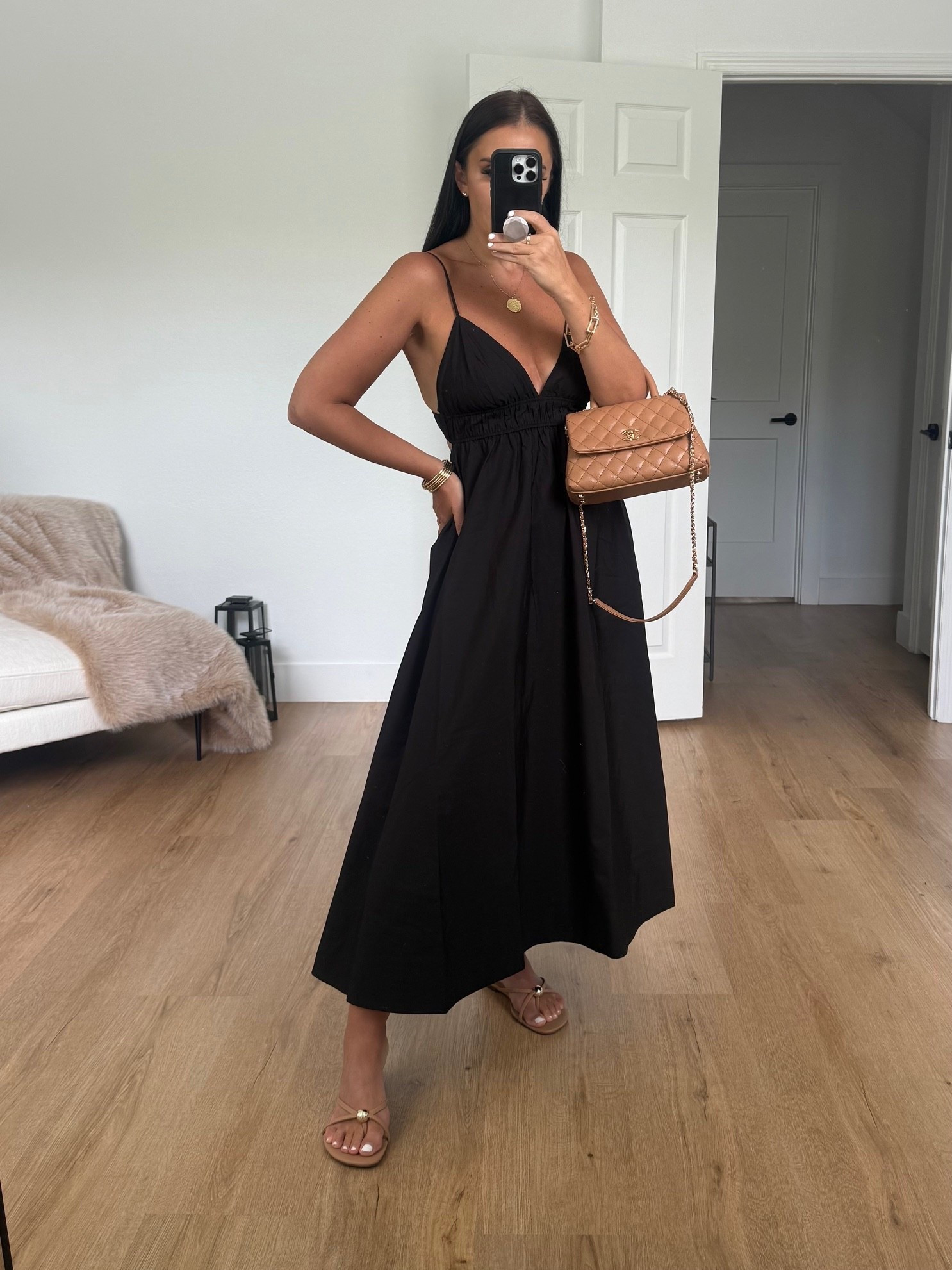 Aritizia Encourage Poplin Dress wearing size small