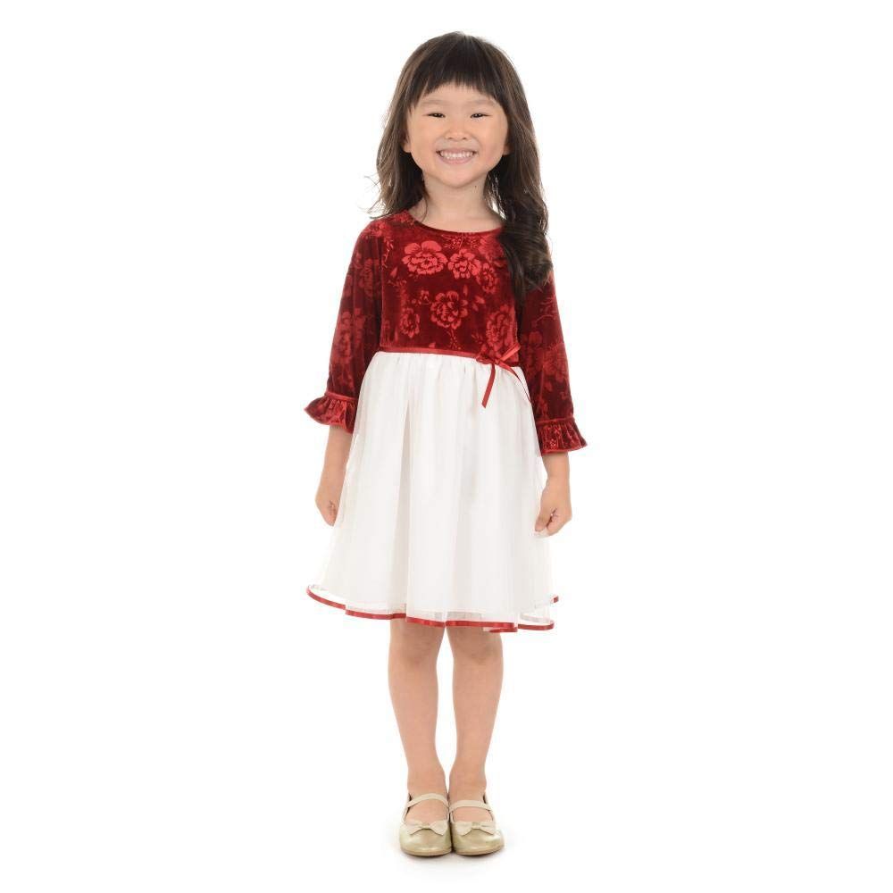 PIPPA & JULIE Paris Red Velvet Dress | Amazon (US)