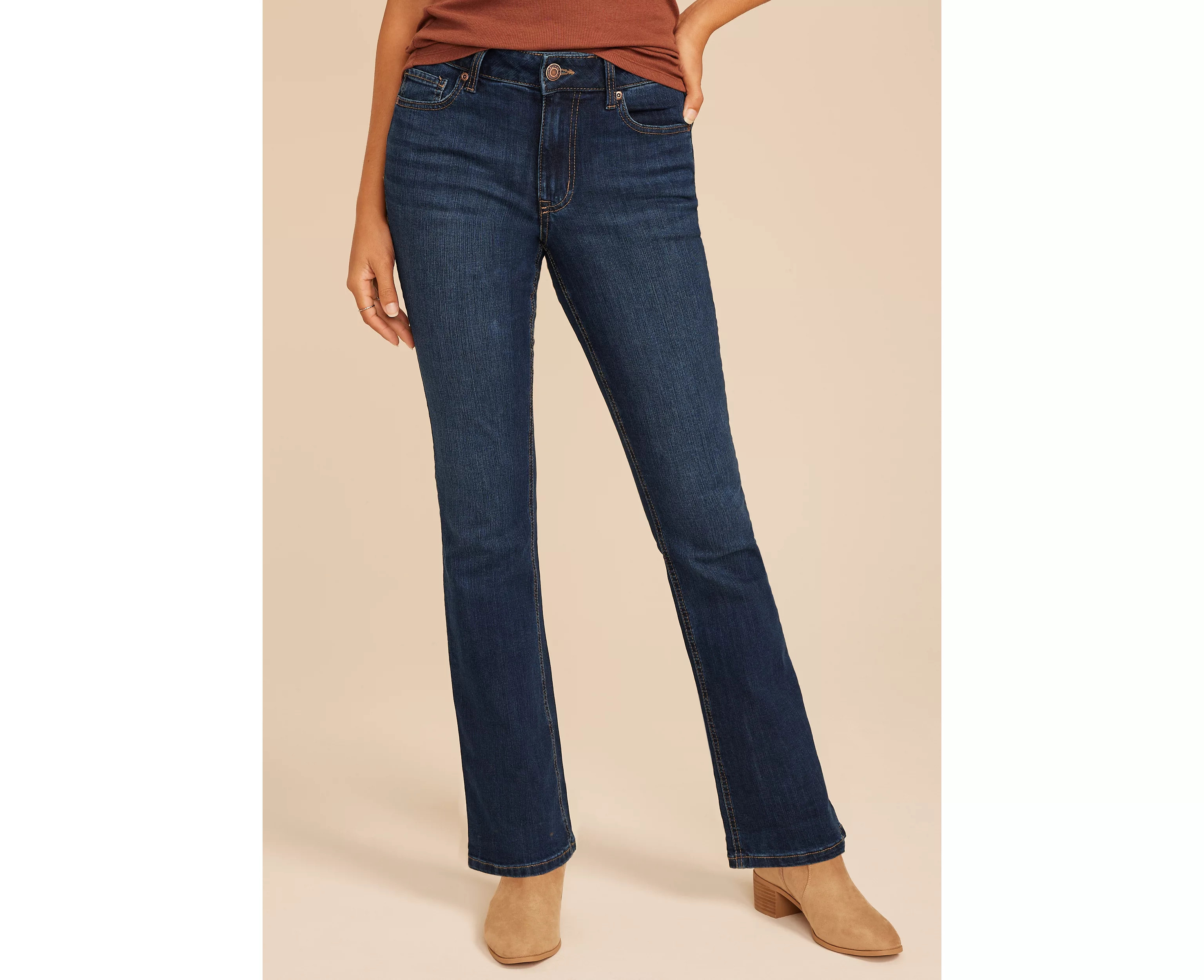 m jeans by maurices\u2122 Classic Curvy High Rise Slim Boot Jean | maurices | Maurices