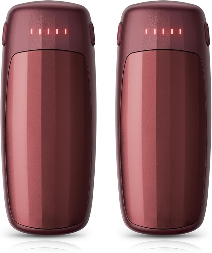 Rechargeable Hand Warmers 2 Pack, Electronic Handwarmers with 5 Levels Heat, Max 131℉ Fast Heat... | Amazon (US)