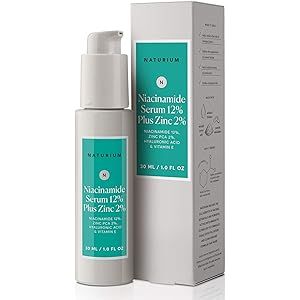 Niacinamide Serum 12% Plus Zinc 2% - 1oz from Naturium - Face moisturizer serum - Anti Aging Skin... | Amazon (US)