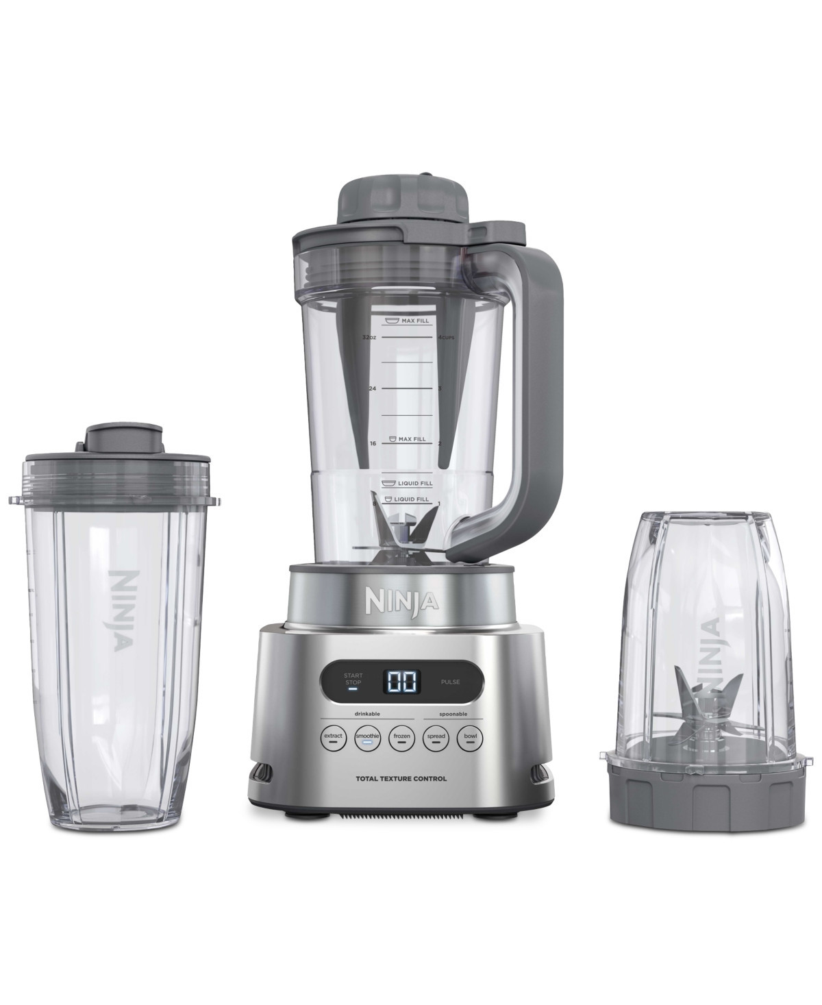 Ninja TWISTi High-speed Blender Duo - Platinum | Macy's