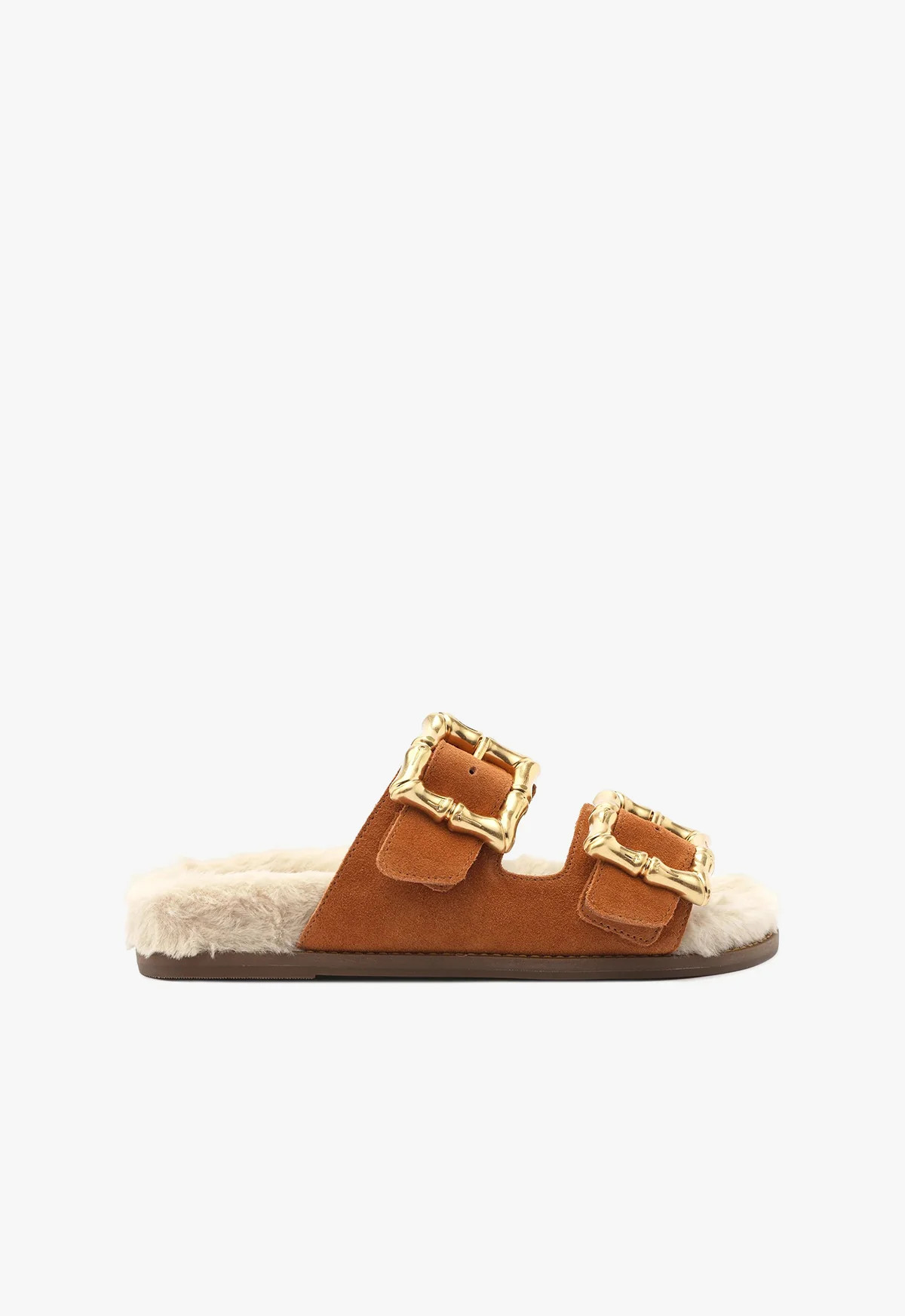 Enola Weekend Sporty Cow Suede Sandal - Flatform Sandals - Buckle Sandals | Schutz (US)