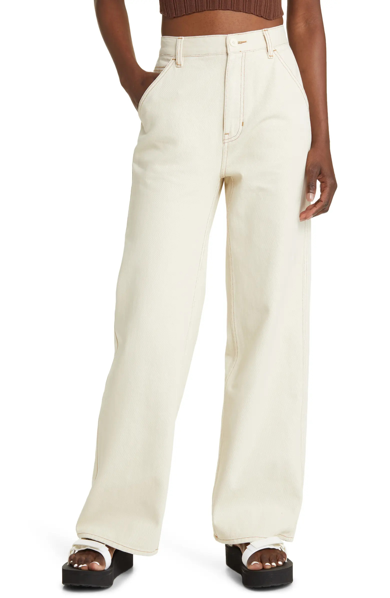 Ultra High Waist Carpenter Pants | Nordstrom