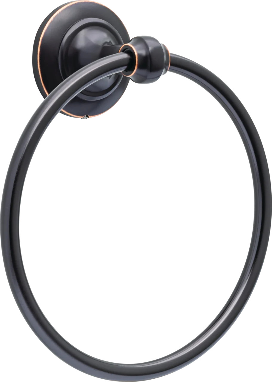 Better Homes and Gardens Holbrook Towel Ring, Bathroom Towel Holder, Dark Bronze | Walmart (US)