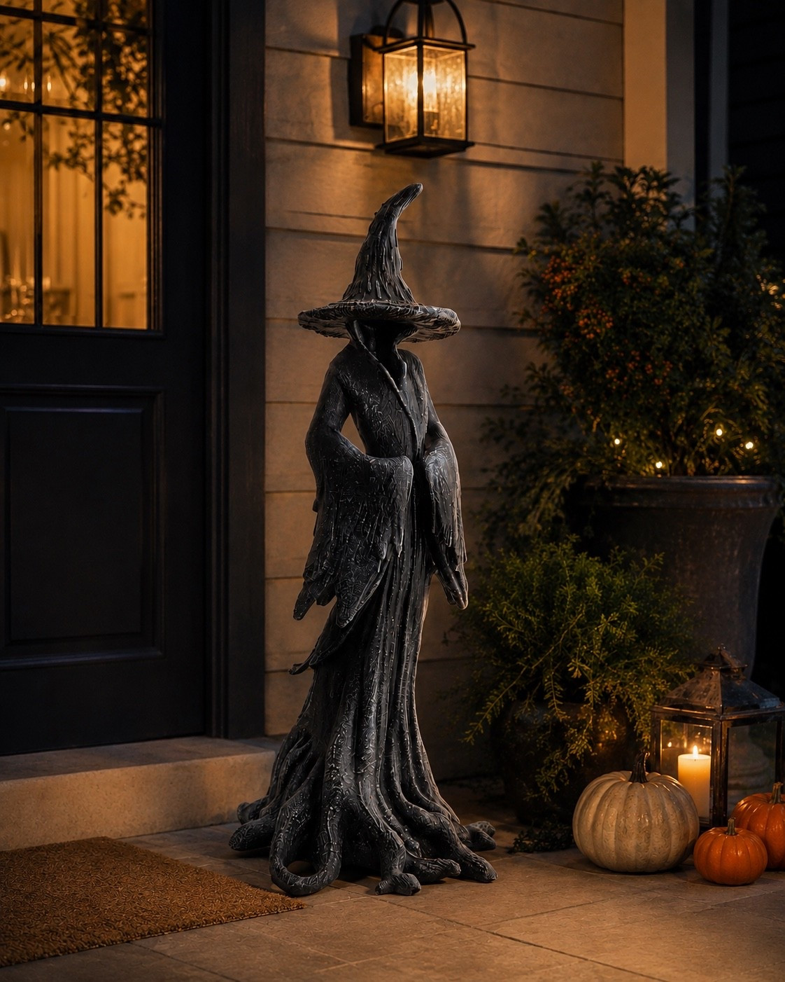 This amazing Halloween Phantom Witch statue stands at 42” tall. Get it while it lasts! 🖤🛒🧙‍♀️

fall decor | porch decor | seasonal | home