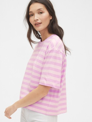Crop Striped T-Shirt | Gap (CA)
