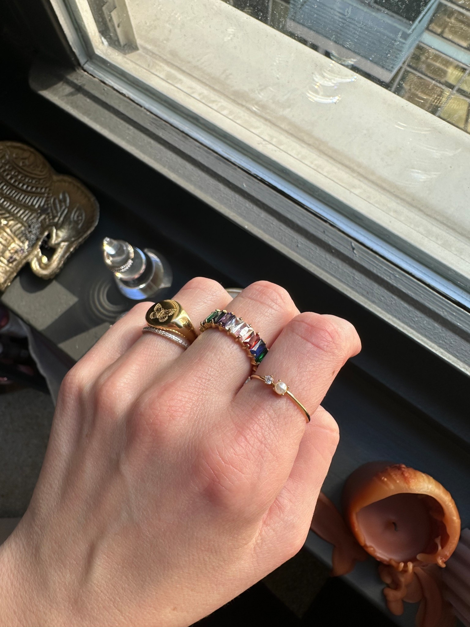 Ring stack from Nikki Smith Designs in Dallas!! 💖🤠🎀

#LTKgrwm #LTKootd #LTKSaleAlert