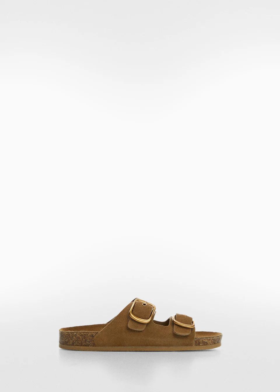 Buckle leather sandals -  Women | Mango USA | MANGO (US)