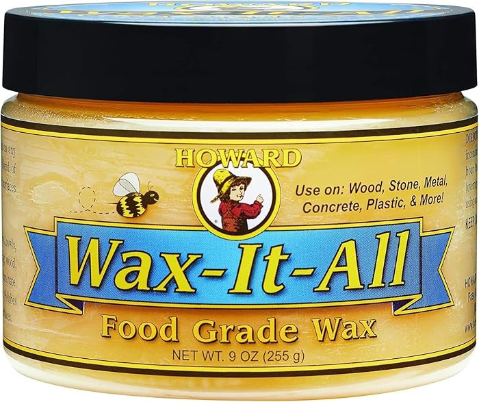 HOWARD WAX-IT-All - Protective Food-Grade Wax, Beeswax Wood Polish: Beautifies and Extends the Fi... | Amazon (US)