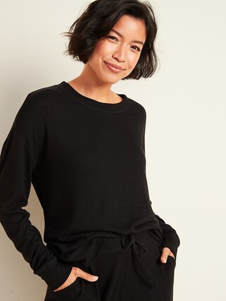 Cozy Plush-Knit Pajama Top for Women | Old Navy (US)